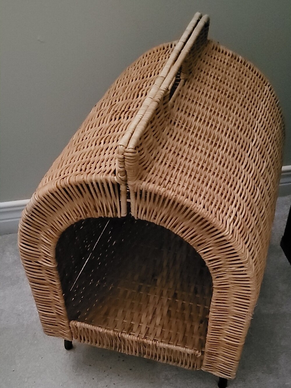 Ikea Natural Wicker Small Pet House